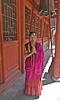 070624-1684 A monk at the Binglingsi Temple (Gansu)