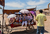070706-2260 Donkey wagons at Gaochang ancient city (Turfan, Xinjiang)