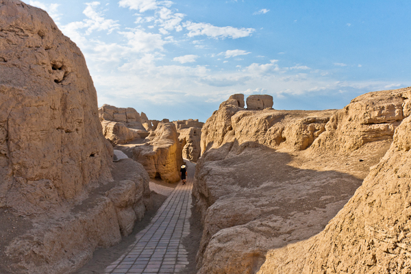 Jiaohe ancient city (Turfan, Xinjiang)