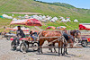 070701-2005 Horse-pulled wagon, West White Poplar Gully (Xinjiang)