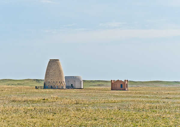Tombs on the Kazakh Steppe
