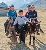071102-2930 Kyrgyz boys and donkeys