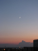 090625-1290 Crescent moon over Rennes (Bretagne)