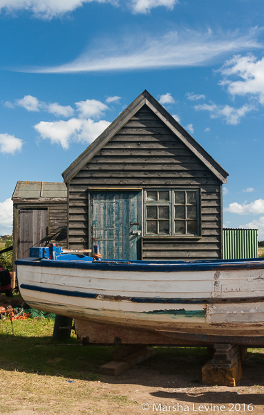 The boatyard at Southwold Harbour, Suffolk