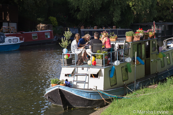 Party on a Dutch Barge, River Cam
