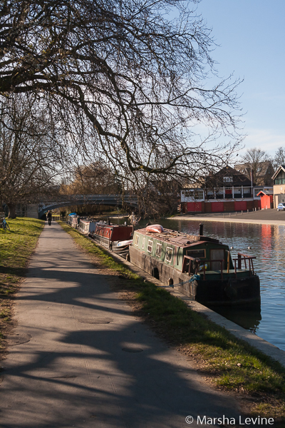 Houseboats on the River Cam, Cambridge