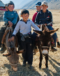 Kyrgyz boys
